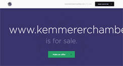 Desktop Screenshot of kemmererchamber.com