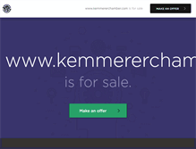 Tablet Screenshot of kemmererchamber.com